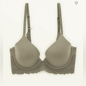 Aerie Real Sunnie Wireless Push Up Bra Size 34D
